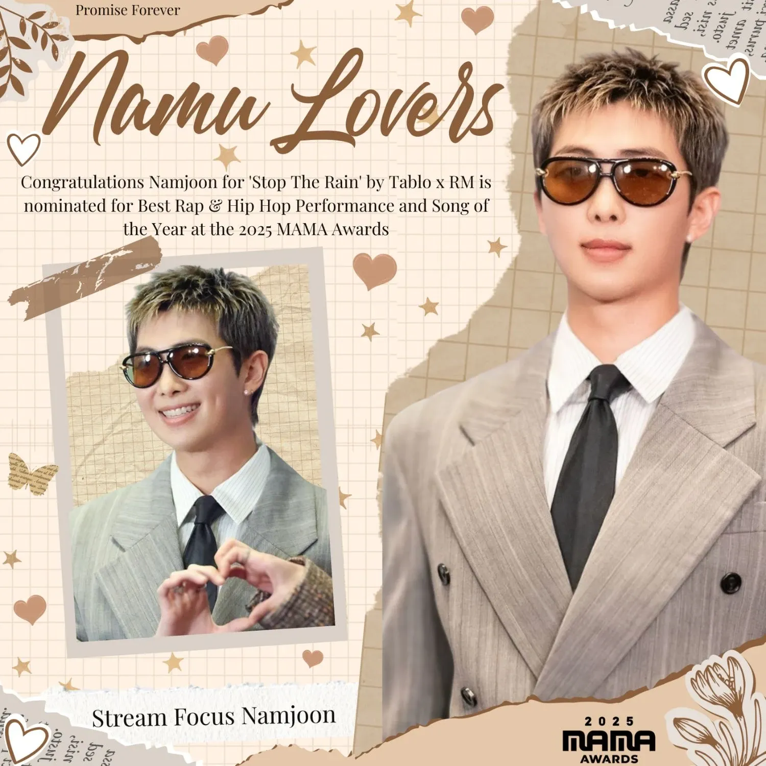 A moment captured by RM (BTS)'s fan