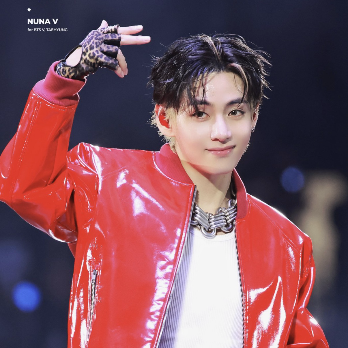 Recent activity shot of V (BTS)