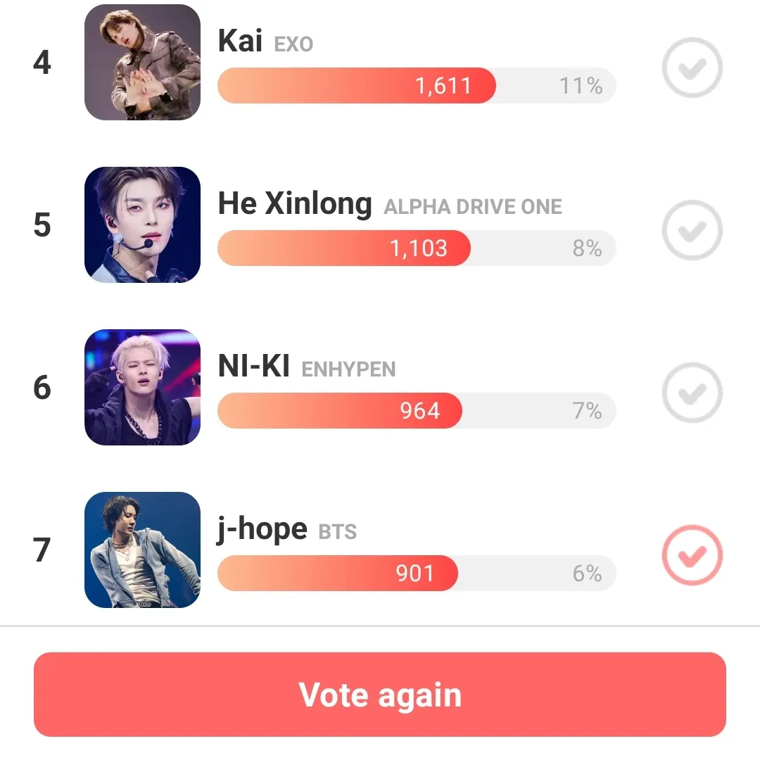 Foto aktivitas terbaru j-hope (BTS)