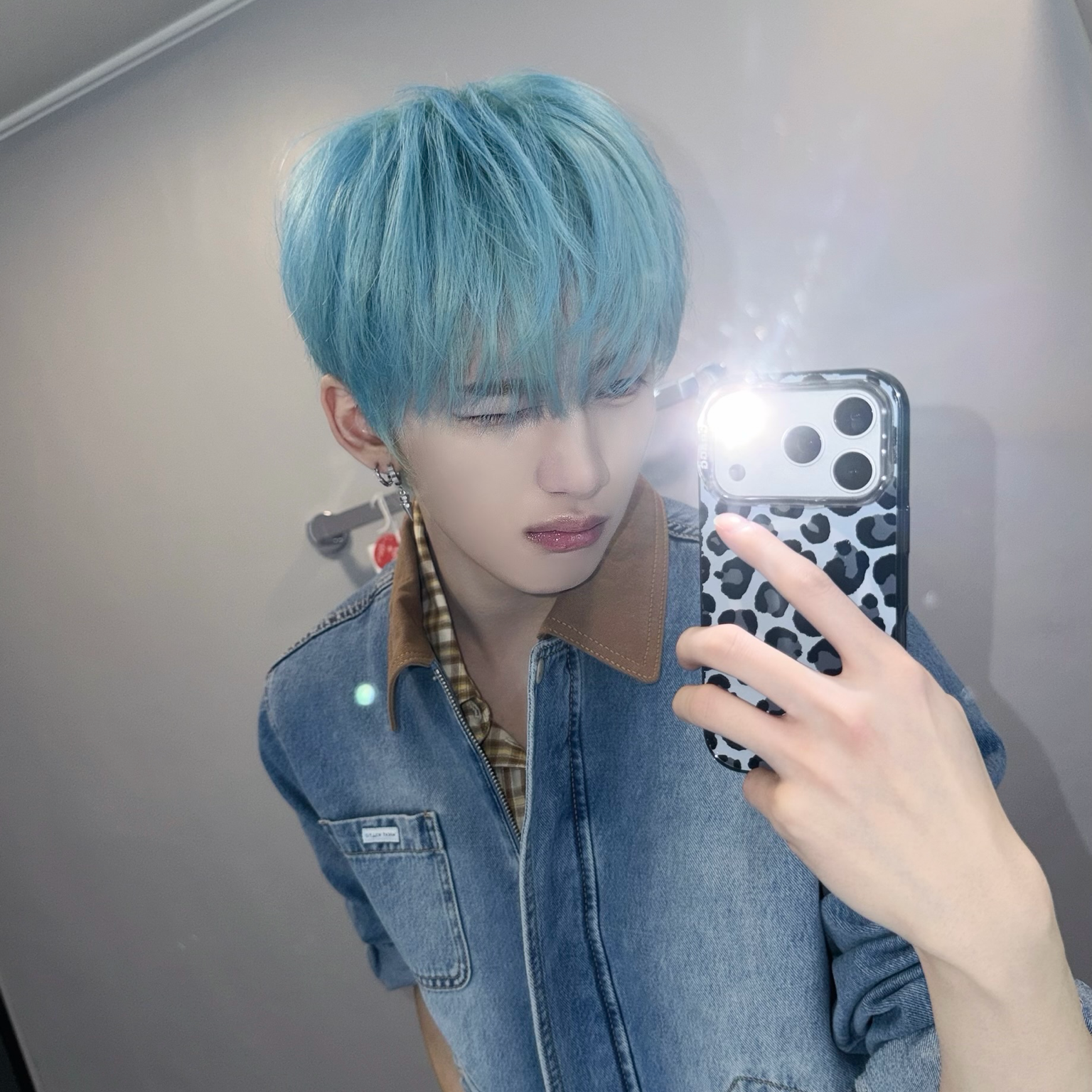 A moment captured by Minjae (Xikers)'s fan