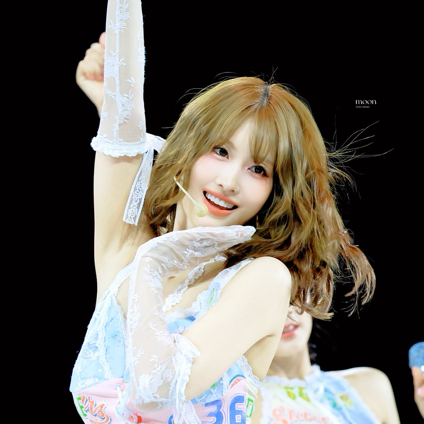 Recent activity shot of Momo (TWICE)