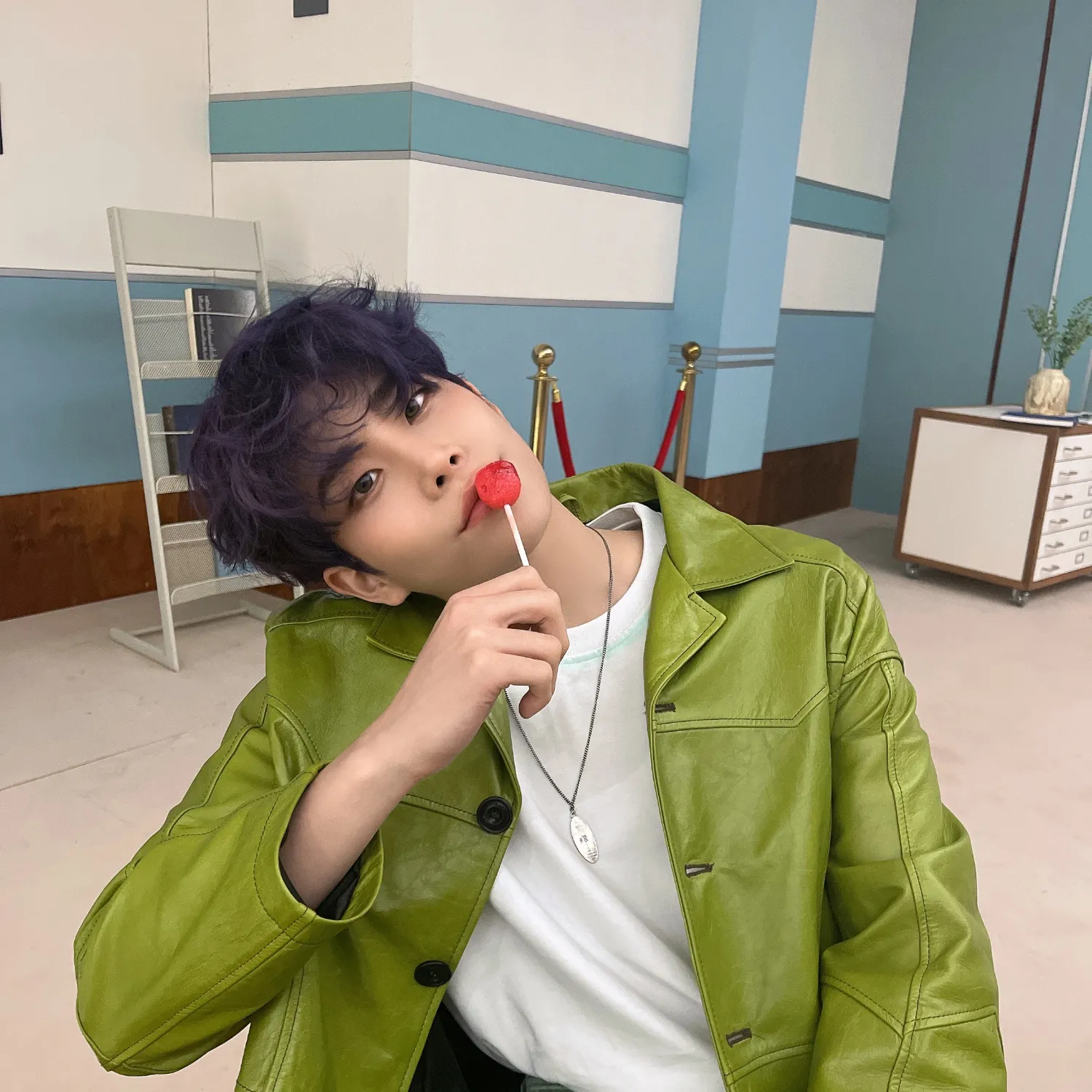 A moment captured by MJ (ASTRO)'s fan