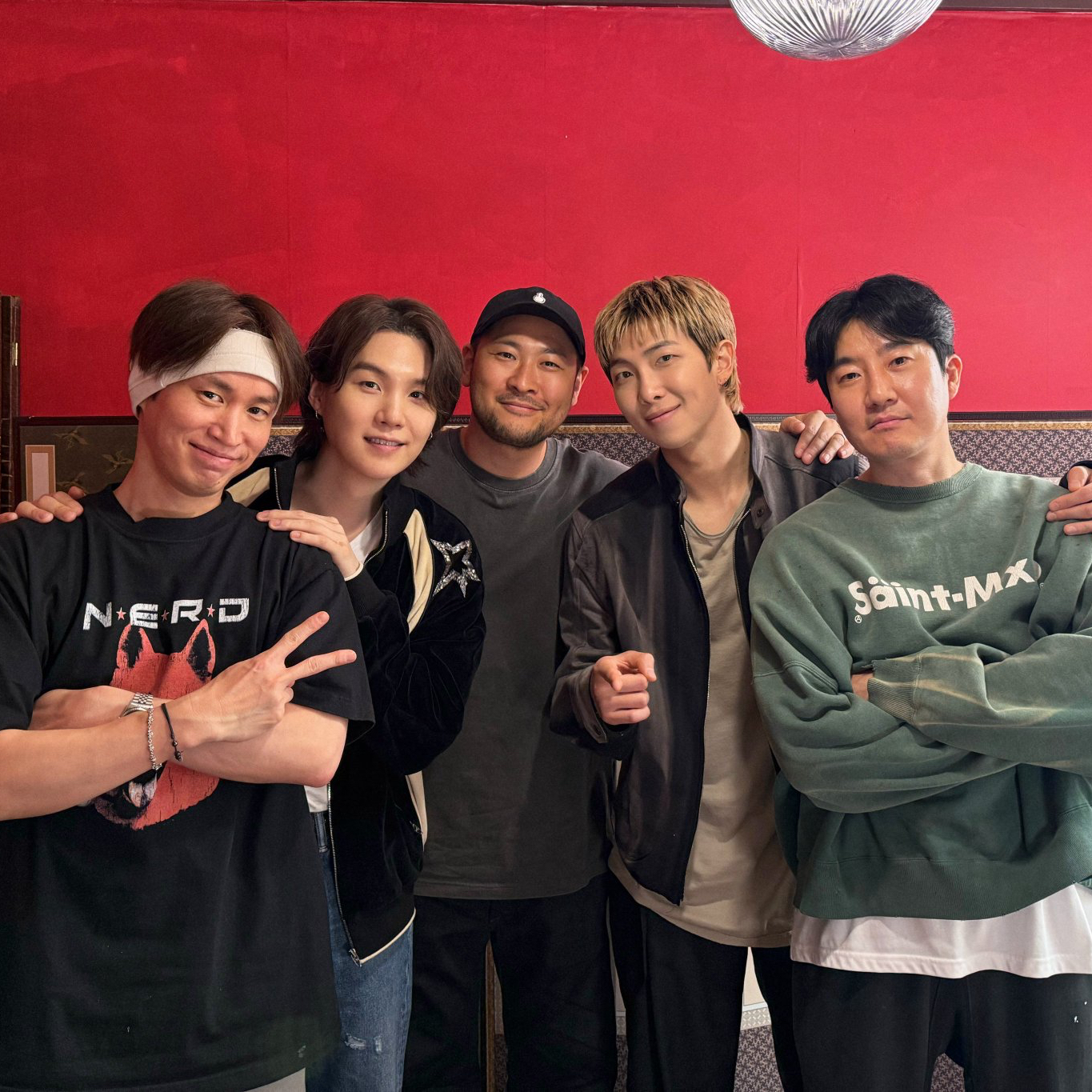 Momen yang diabadikan oleh penggemar SUGA (BTS)