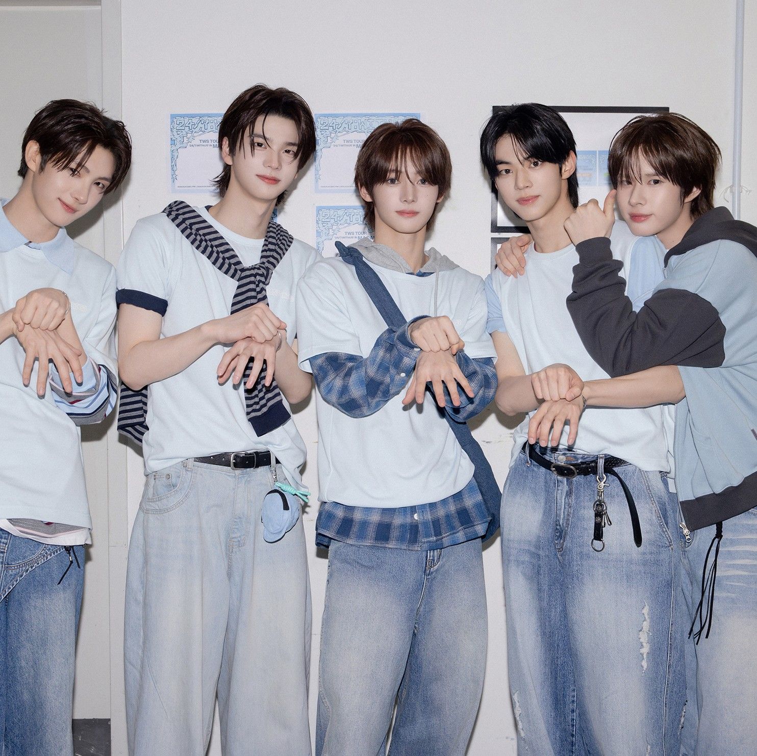 Momen yang diabadikan oleh penggemar Shinyu (TWS)