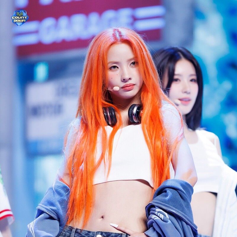 Behind-the-scenes cut of Soyeon (i-dle)