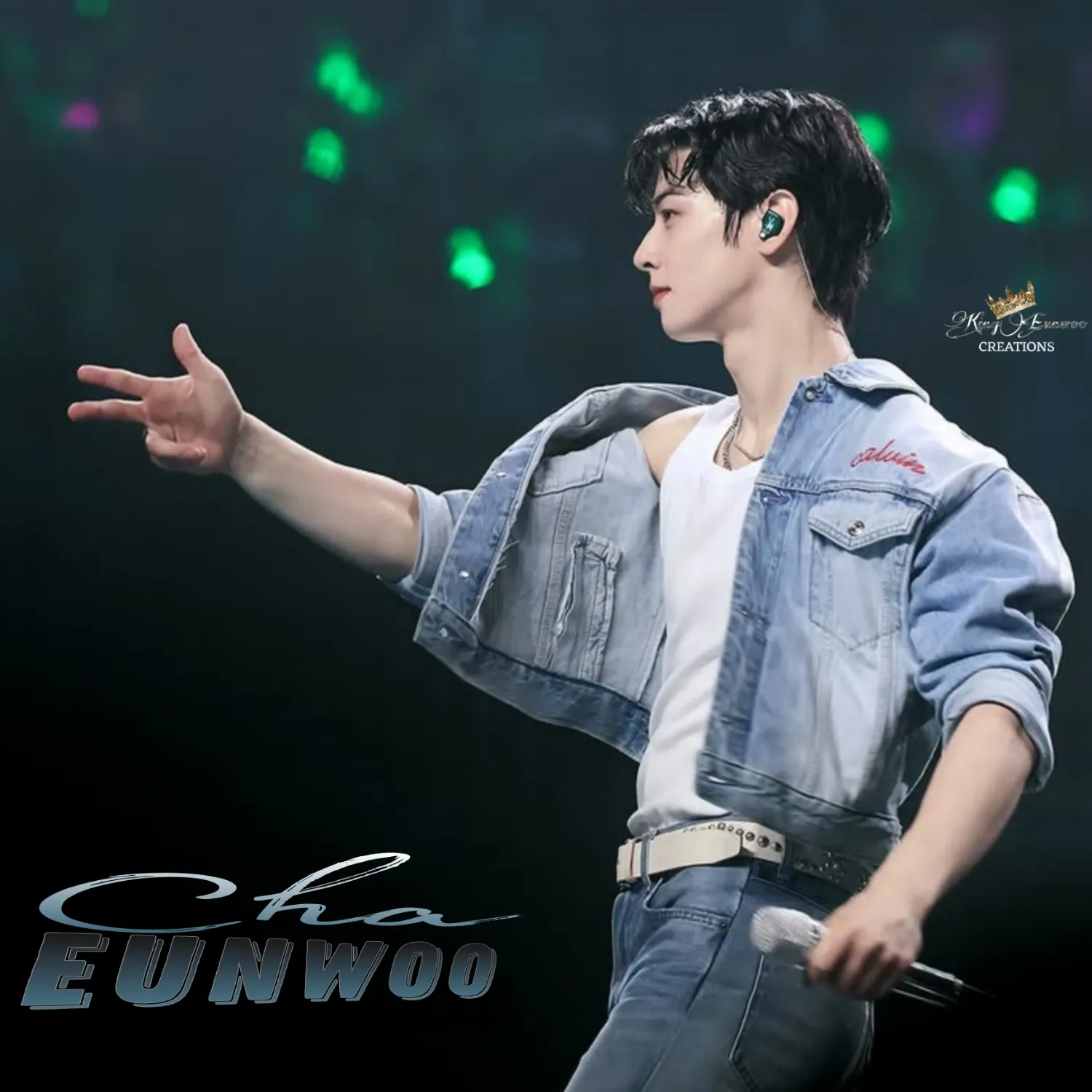 A moment captured by Eunwoo (ASTRO)'s fan