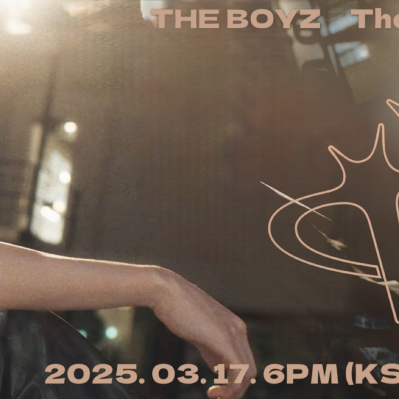 A moment captured by Hyunjae (THE BOYZ)'s fan