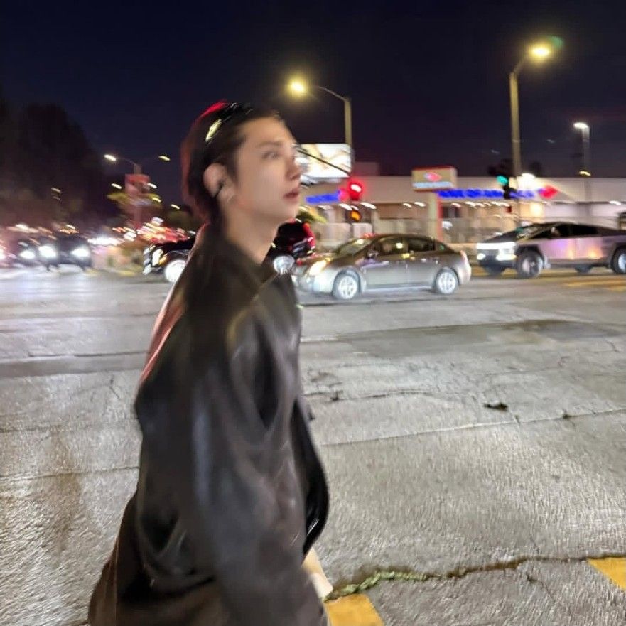 A moment captured by Joshua (SEVENTEEN)'s fan