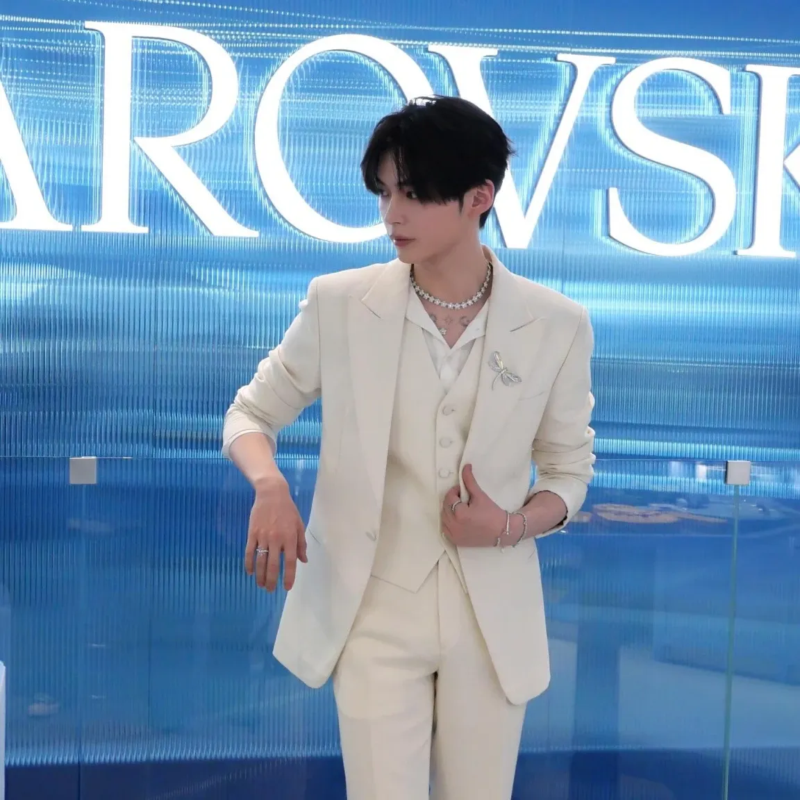 A moment captured by Sung Hanbin (ZEROBASEONE)'s fan