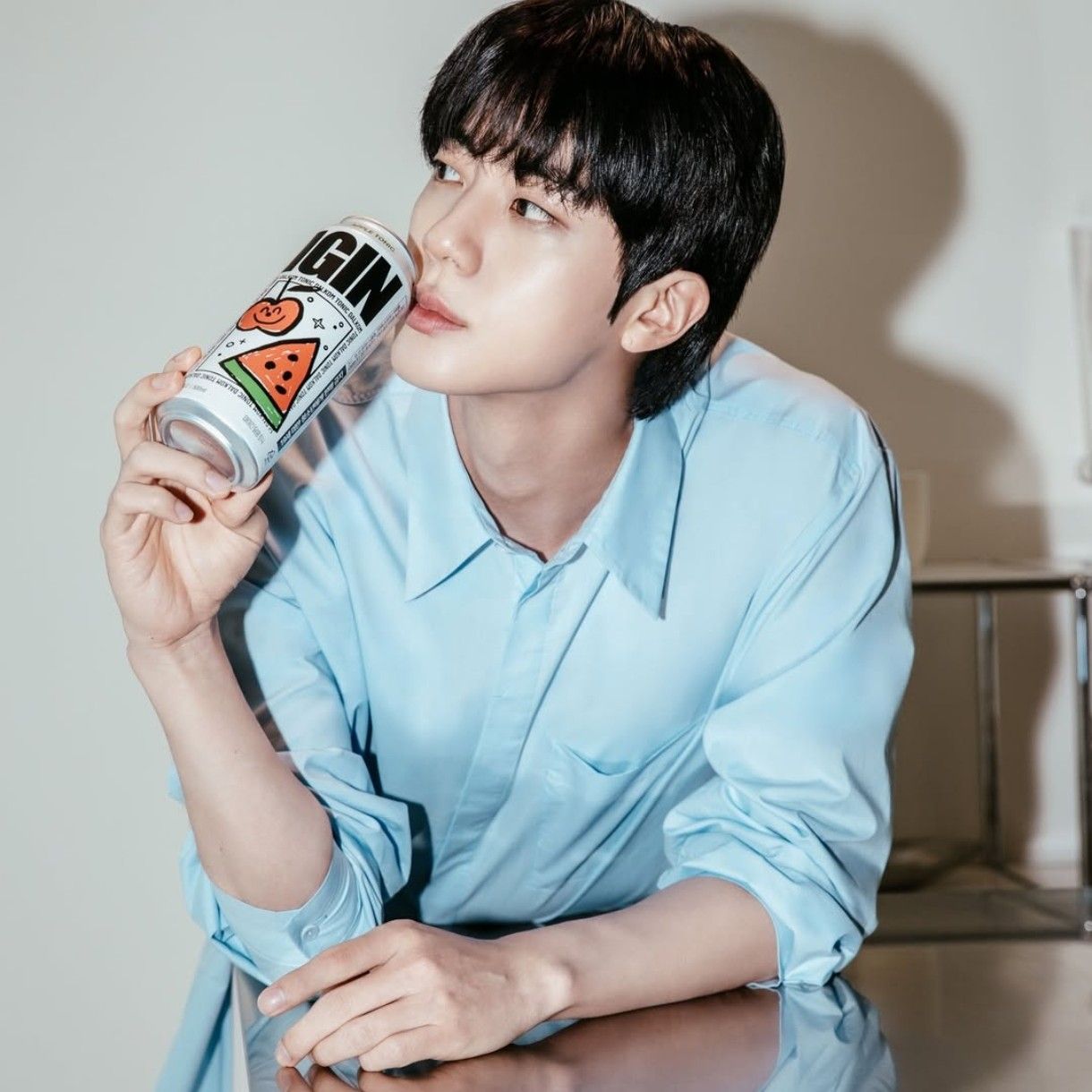 Potret di balik layar Jin (BTS)