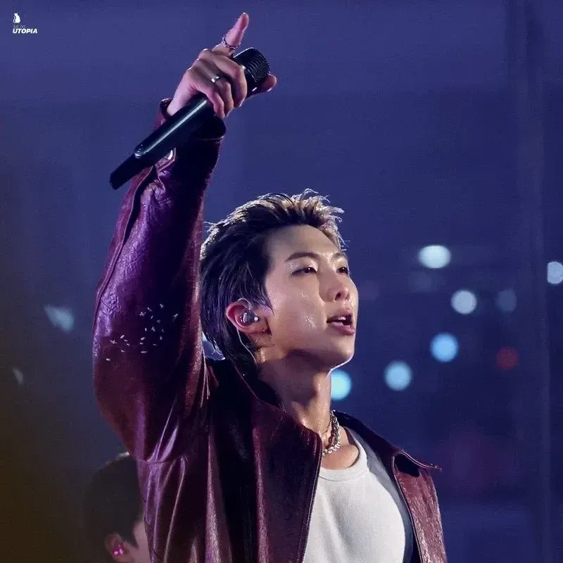A moment captured by RM (BTS)'s fan