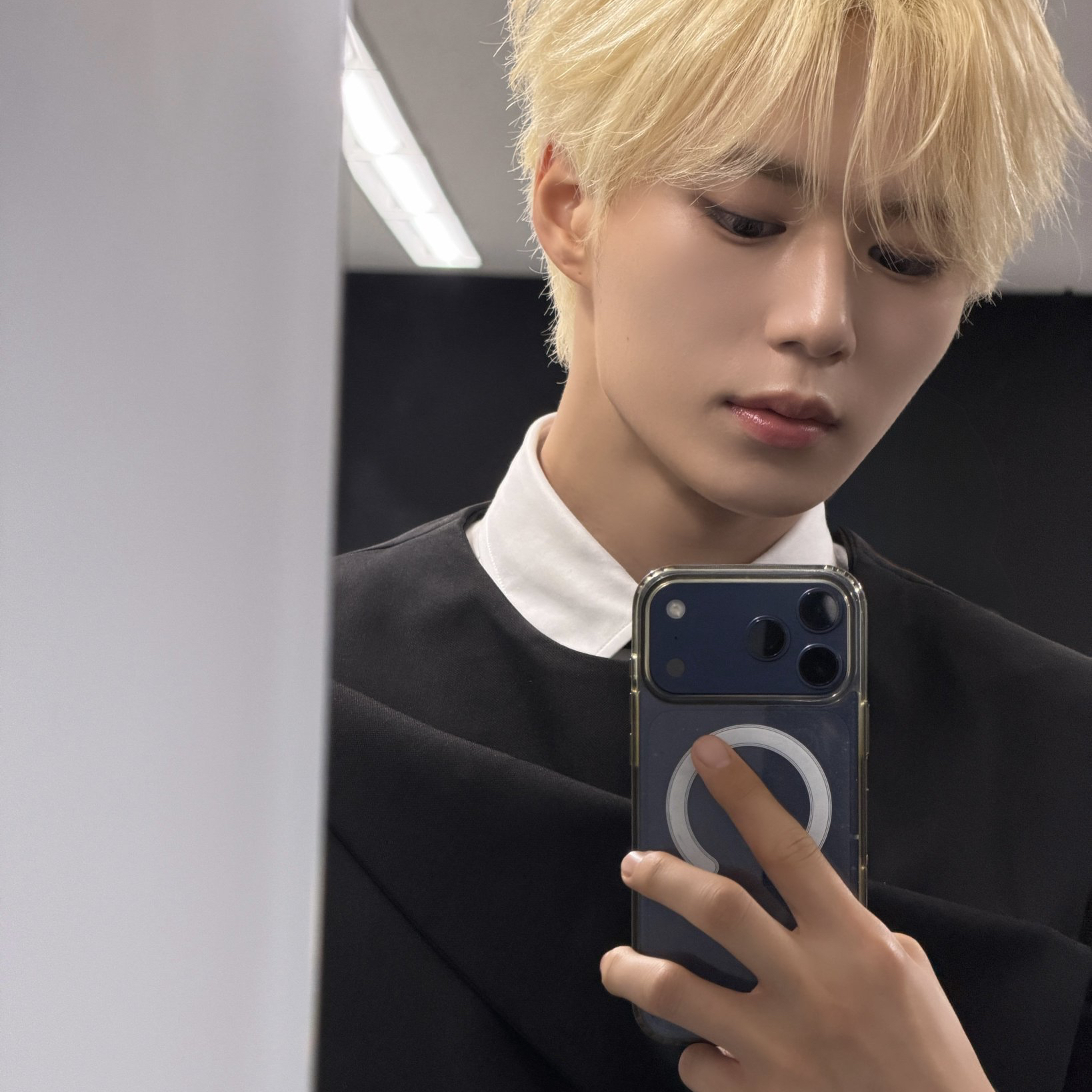 A moment captured by Kim Junseo (ALPHA DRIVE ONE)'s fan