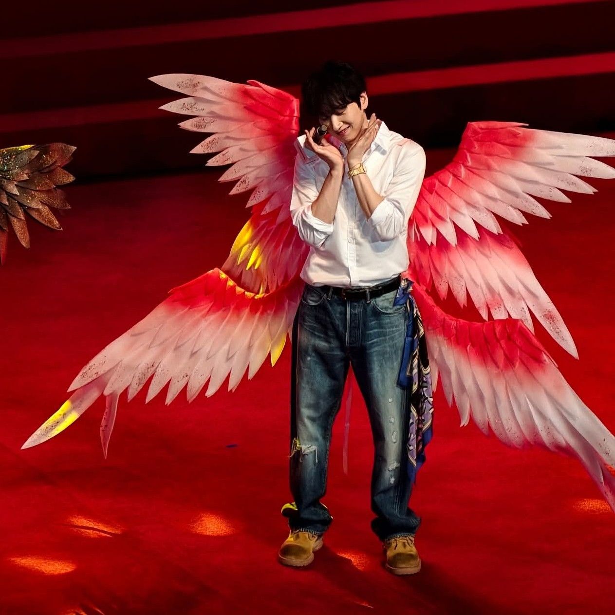 A moment captured by Eunhyuk (Super Junior)'s fan