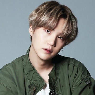 Recent activity shot of SUGA (BTS)