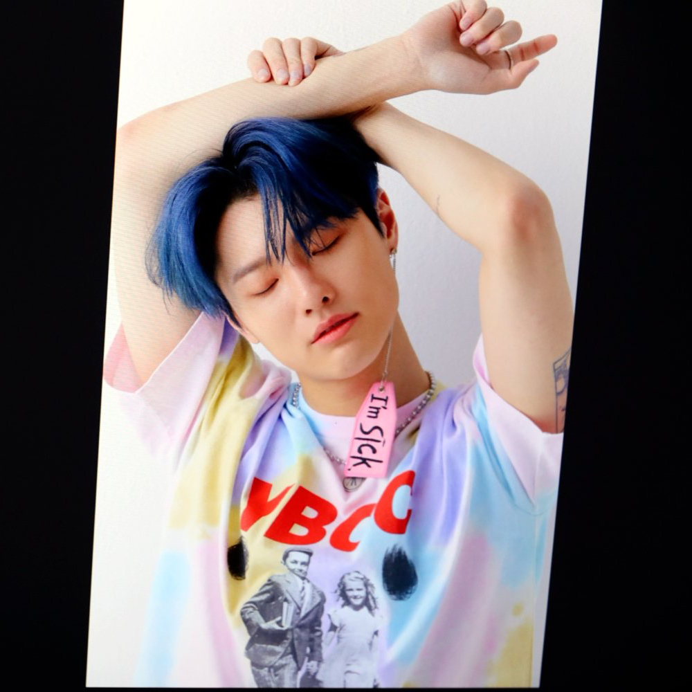 A moment captured by WOODZ's fan