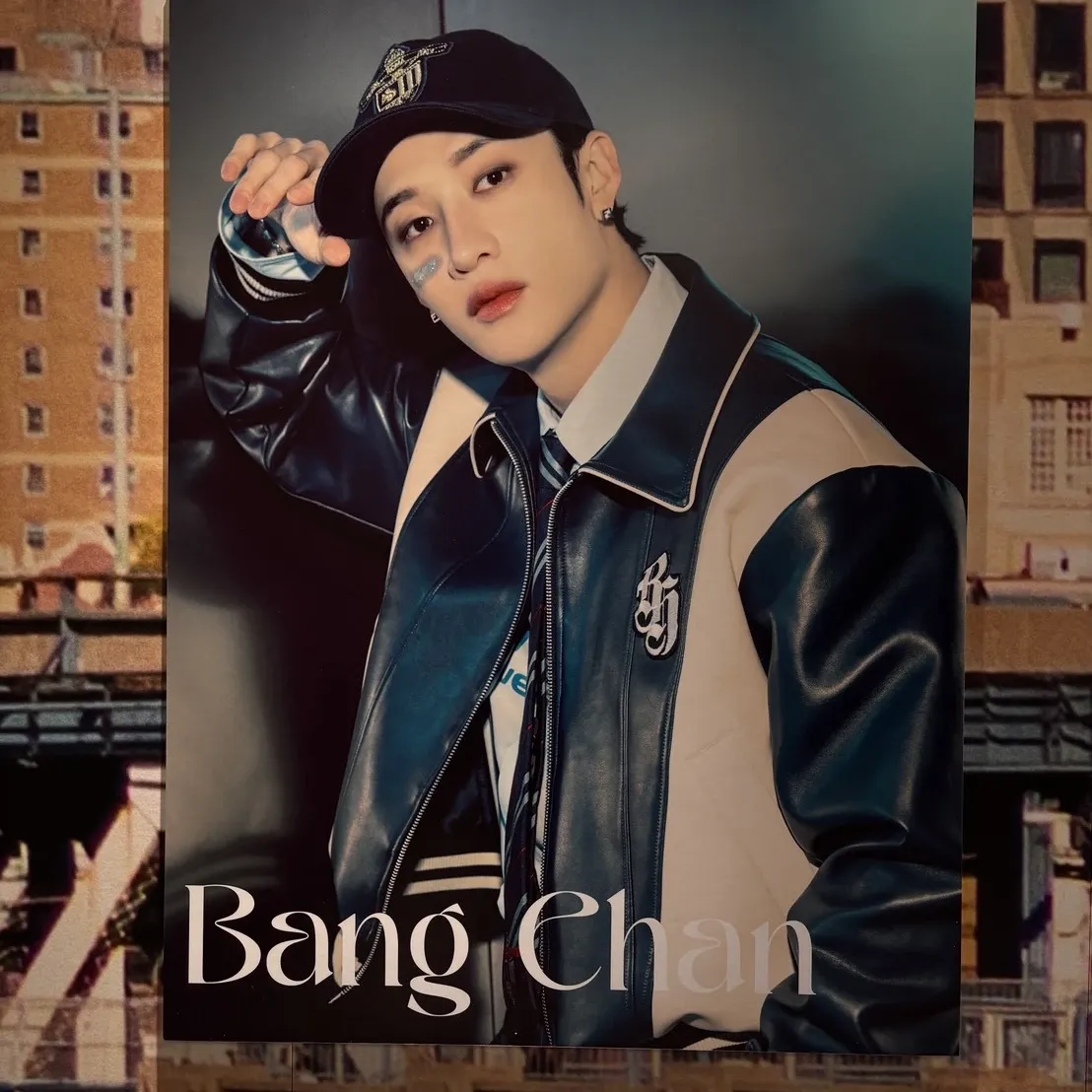 Recent activity shot of Bang Chan (Stray Kids)