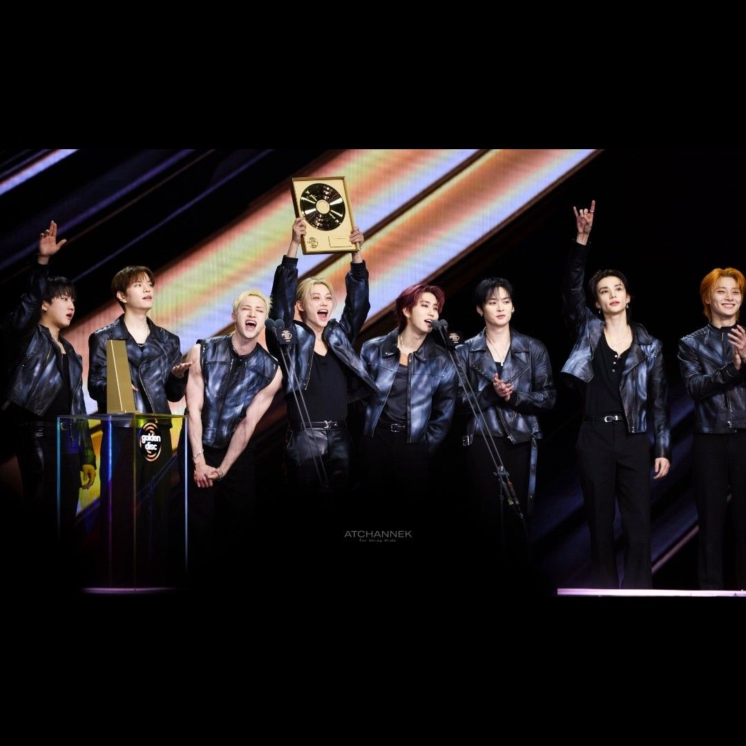 A moment captured by Felix (Stray Kids)'s fan