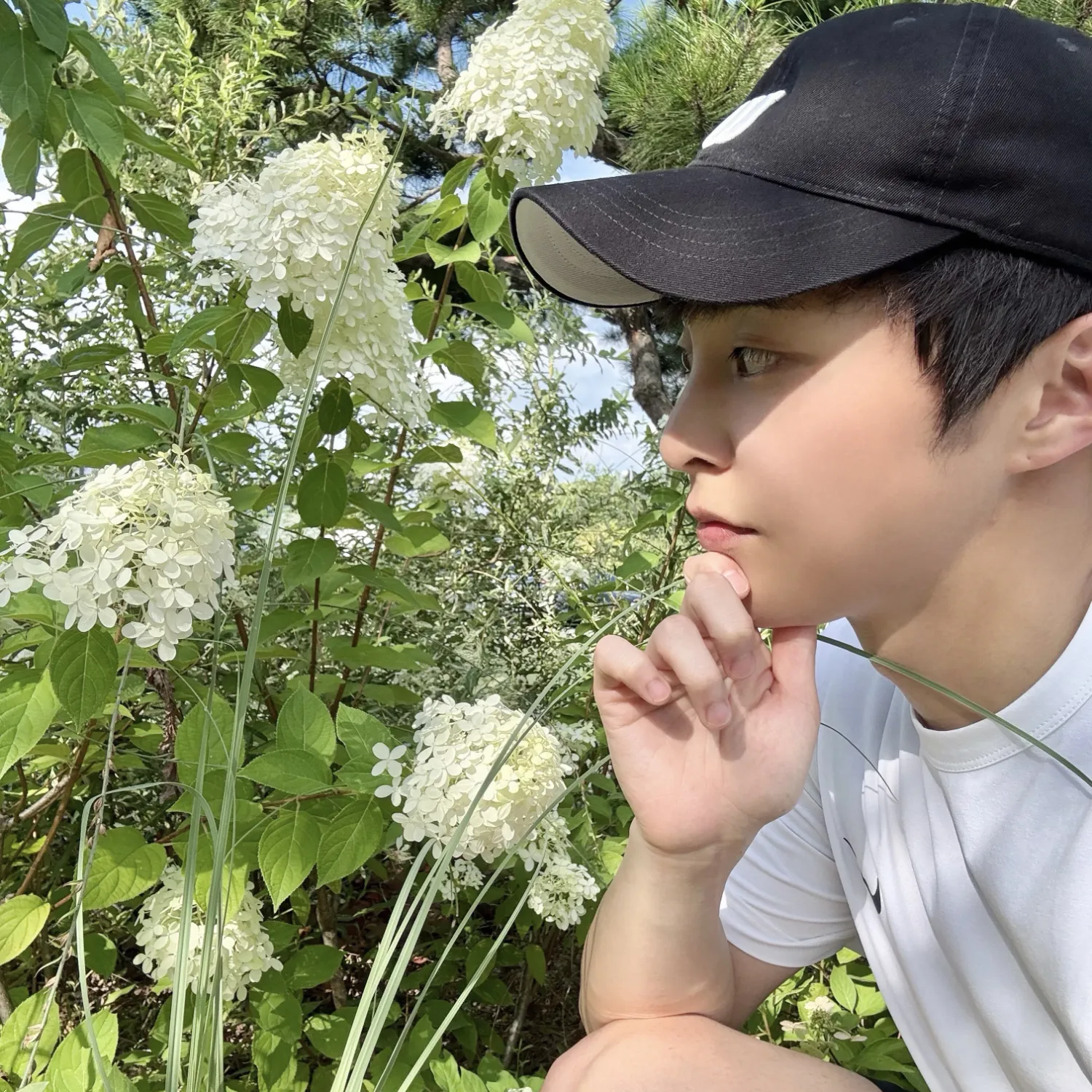 A moment captured by Xiumin (EXO)'s fan