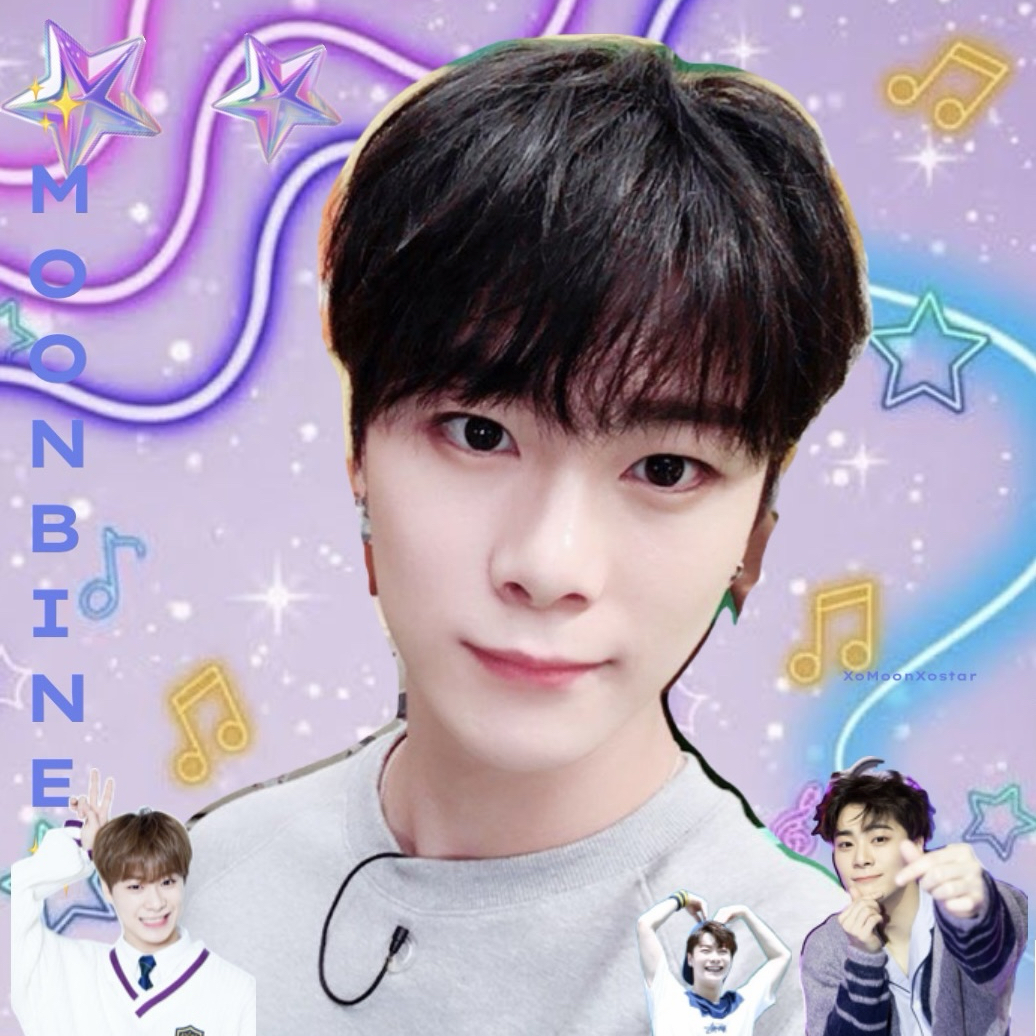 Recent activity shot of Moonbin (ASTRO)