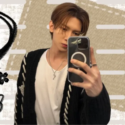 Recent activity shot of Yeosang (ATEEZ)