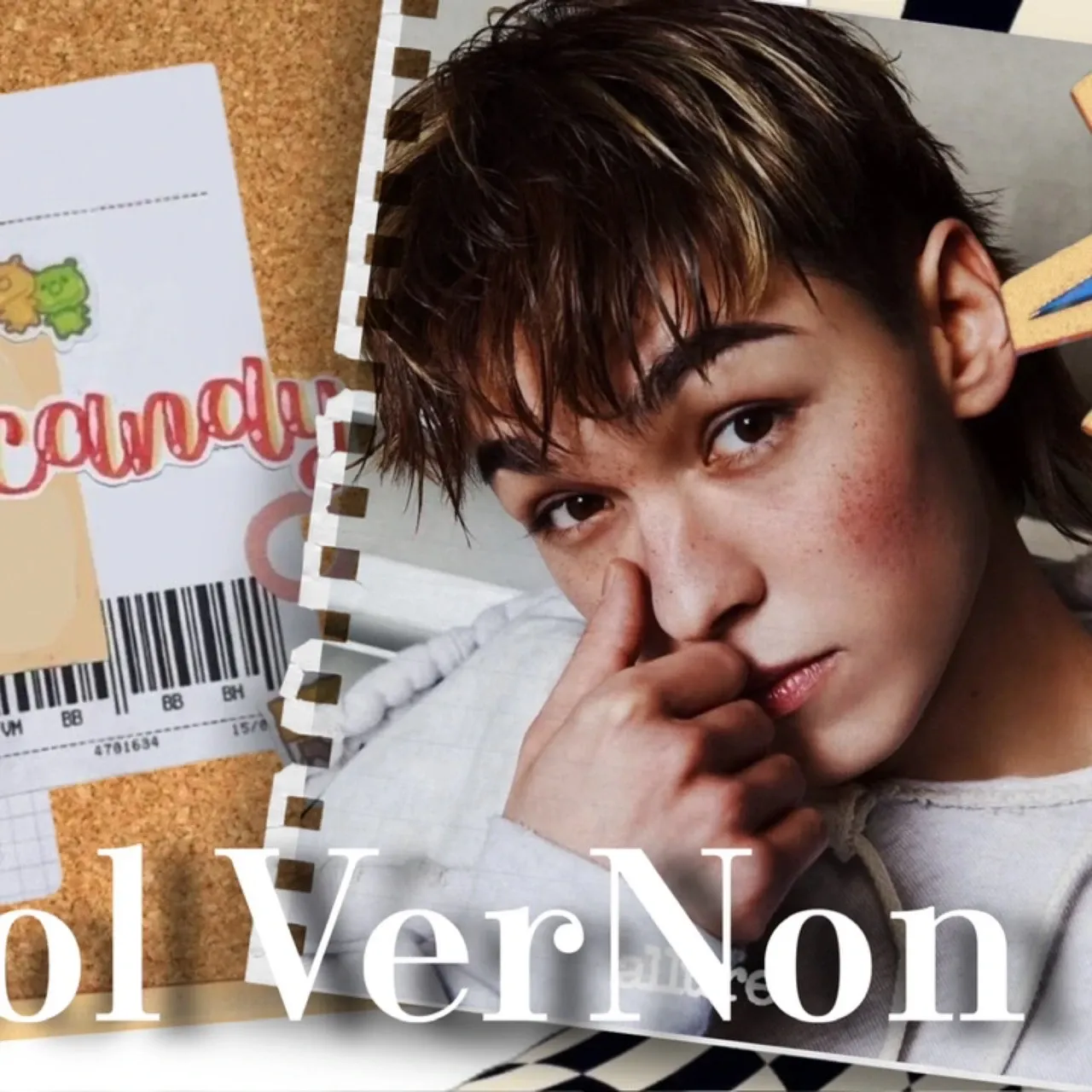 Recent activity shot of Vernon (SEVENTEEN)