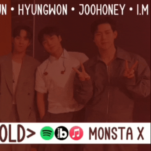 A moment captured by MONSTA X's fan