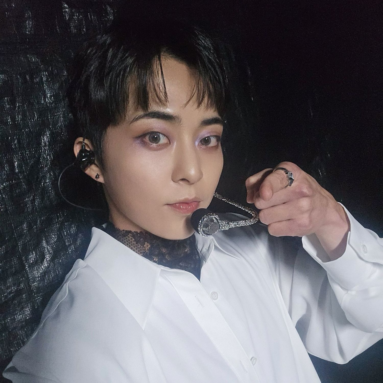 Recent activity shot of Xiumin (EXO)