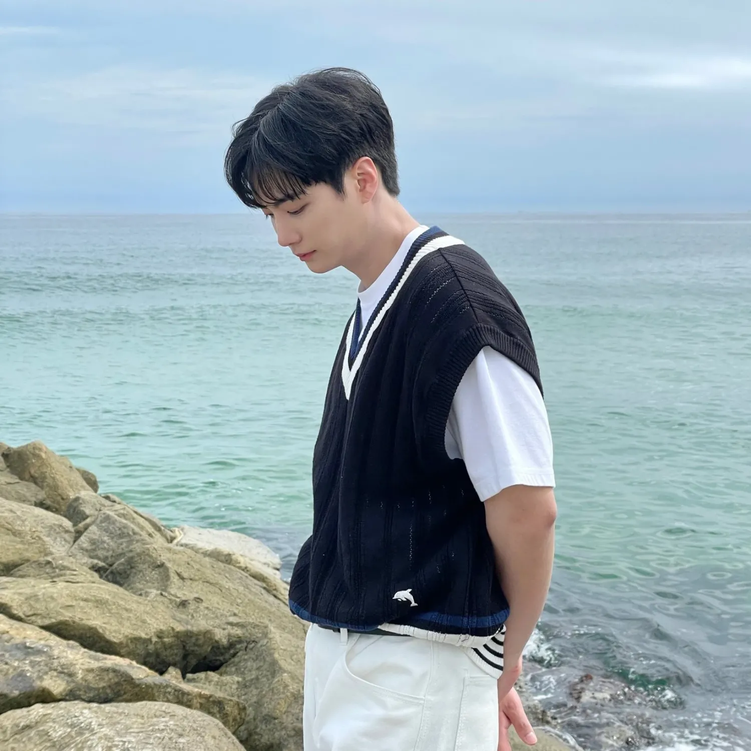 A moment captured by Kim Jonghyeon's fan
