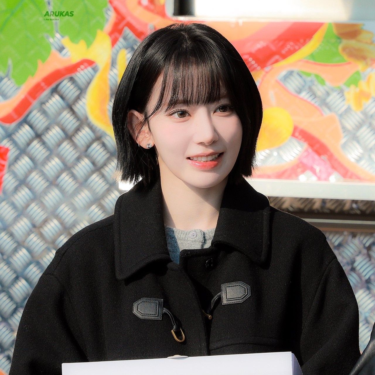 Recent activity shot of Sakura (LE SSERAFIM)