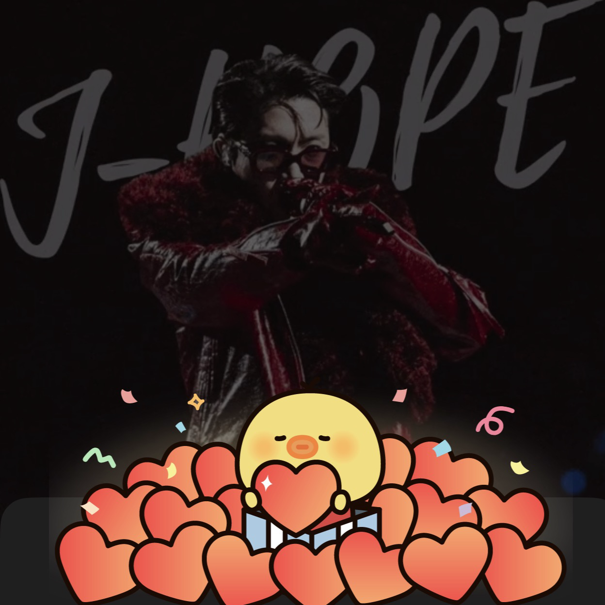 A moment captured by j-hope (BTS)'s fan