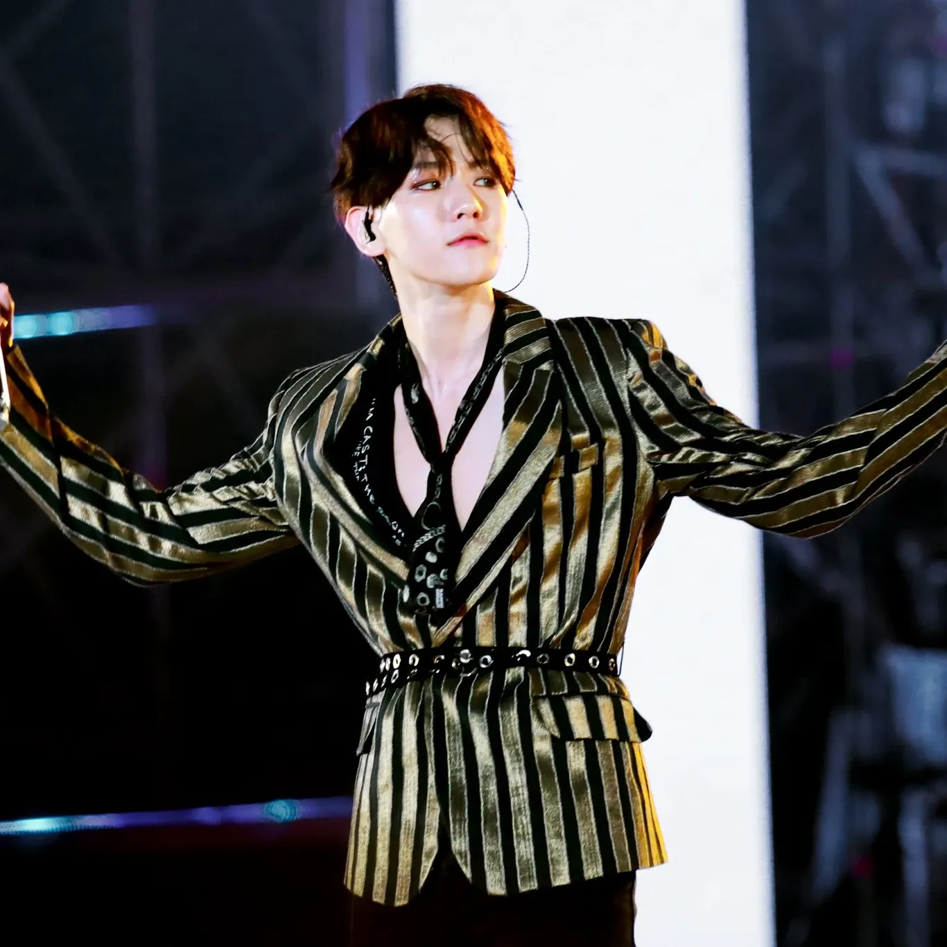 伯賢 (EXO)粉絲拍下的瞬間