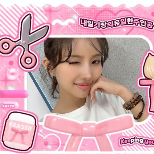 Behind-the-scenes cut of Soyeon (i-dle)