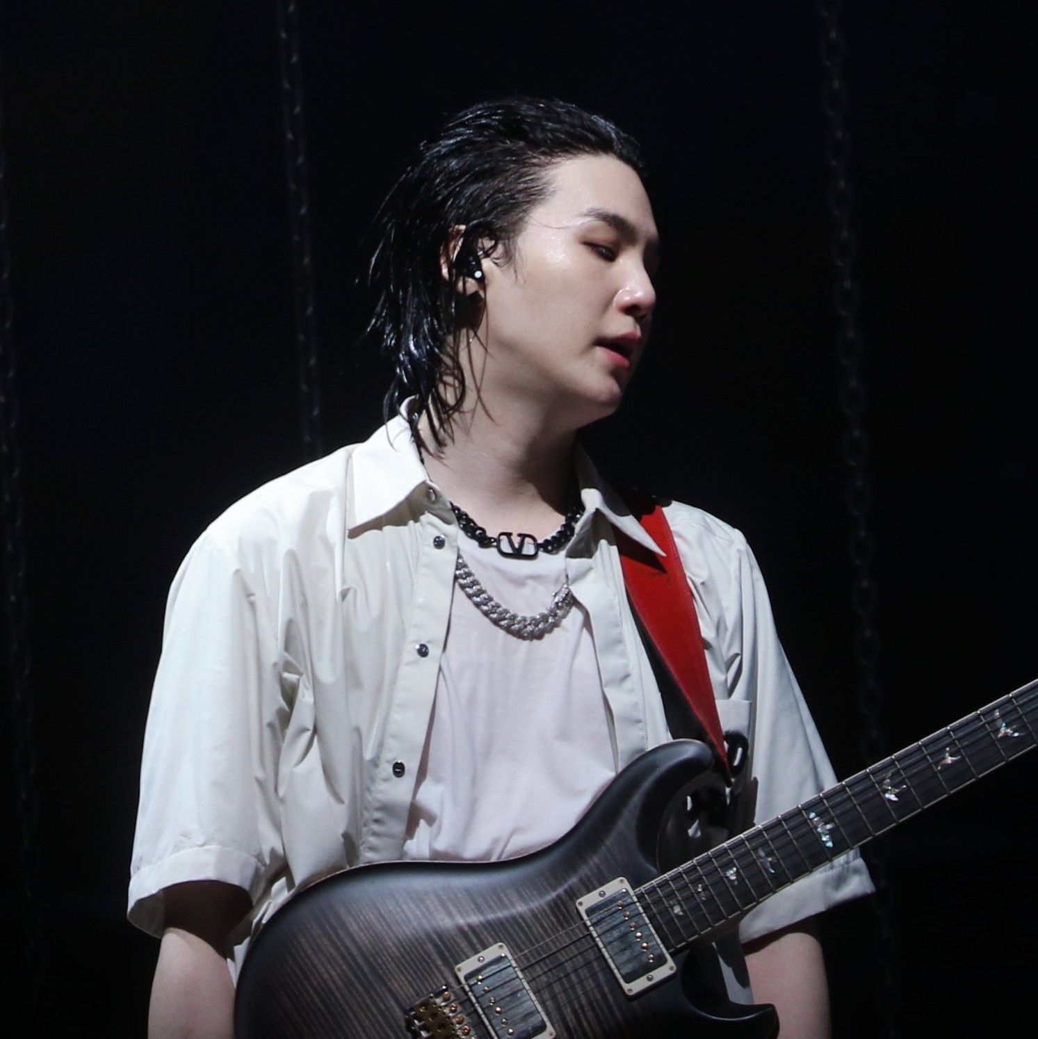 SUGA (BTS)の舞台裏ショット