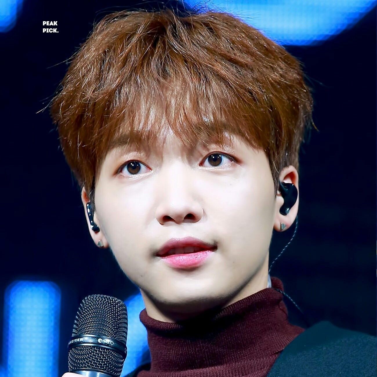 A moment captured by Jeong Sewoon's fan