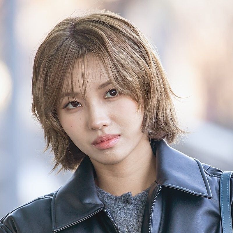 Recent activity shot of Soyeon (i-dle)