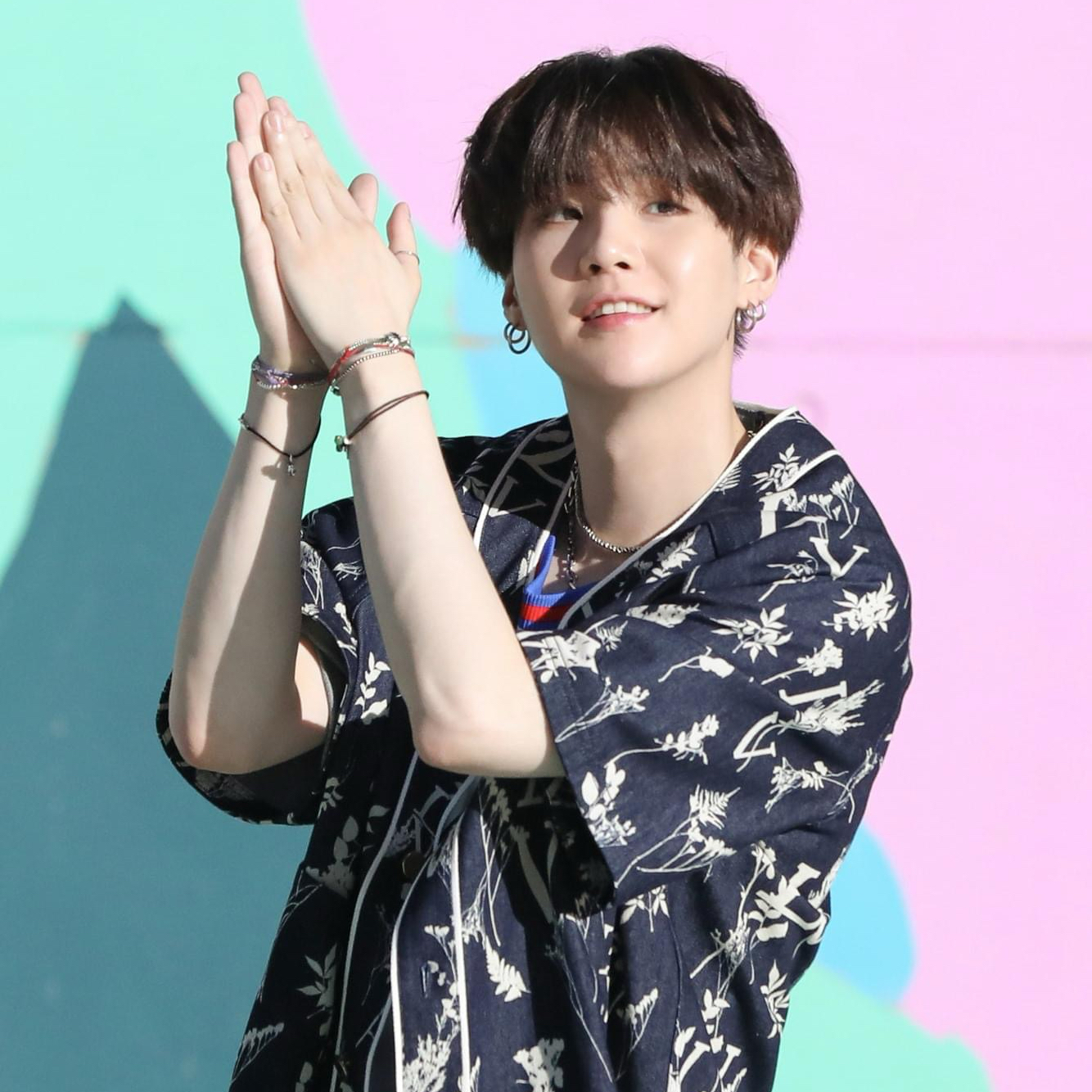 Recent activity shot of SUGA (BTS)