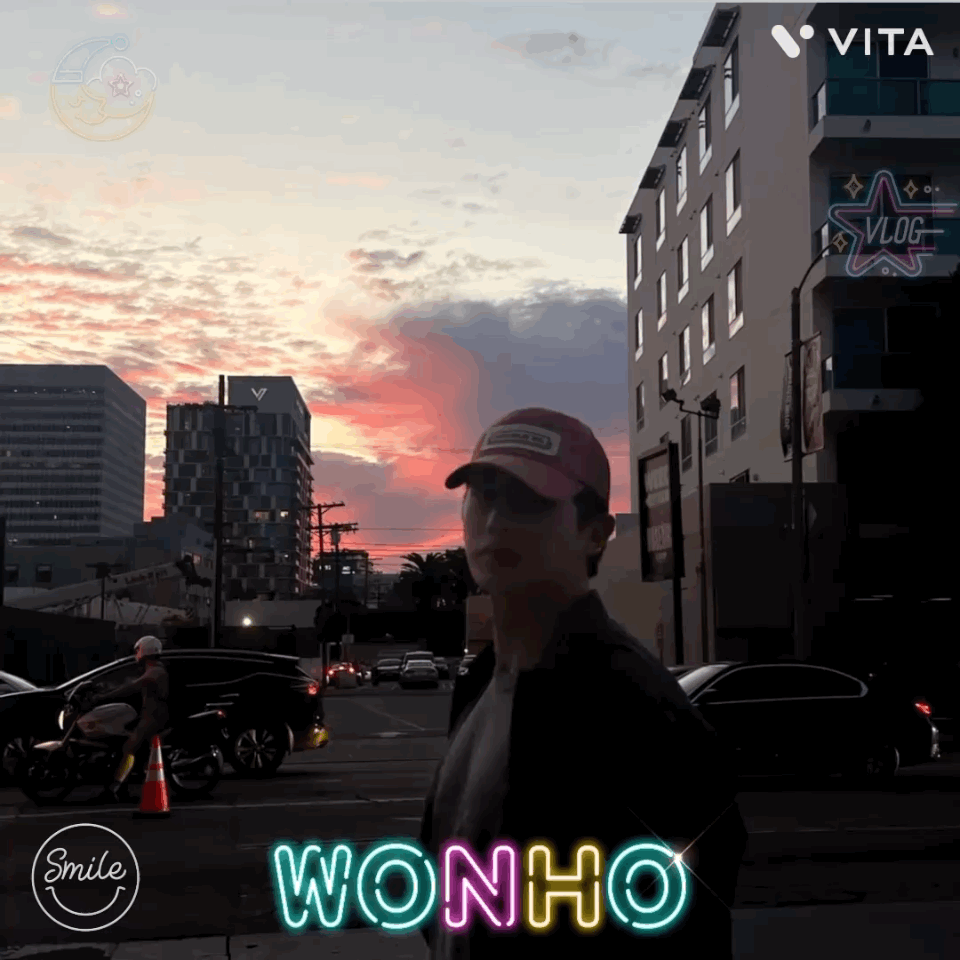 Recent activity shot of Wonho