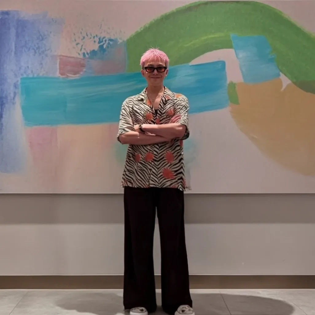 A moment captured by G-DRAGON (BIGBANG)'s fan