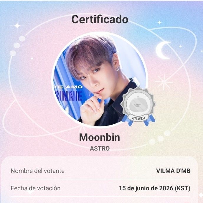 A moment captured by Moonbin (ASTRO)'s fan