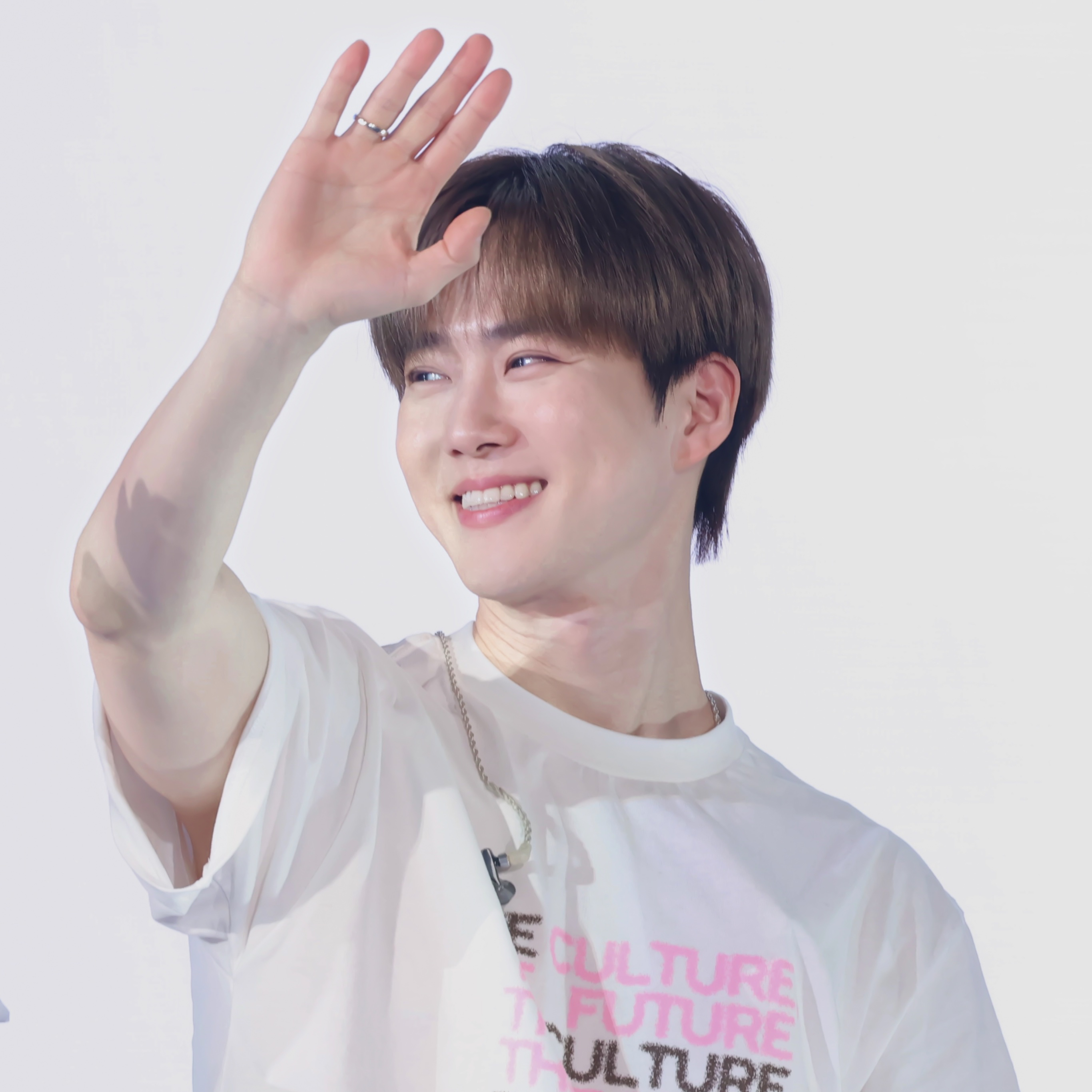 Momen yang diabadikan oleh penggemar Suho (EXO)