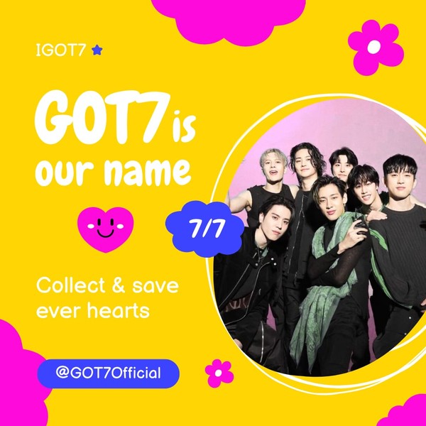 Shining profile picture of GOT7 on today's Choeaedol