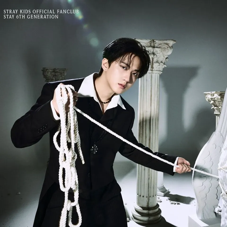 A moment captured by Changbin (Stray Kids)'s fan