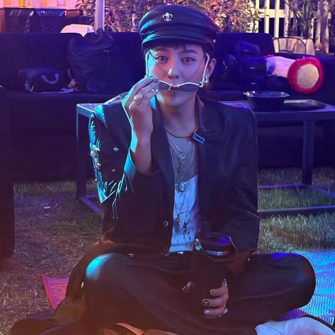 A moment captured by G-DRAGON (BIGBANG)'s fan