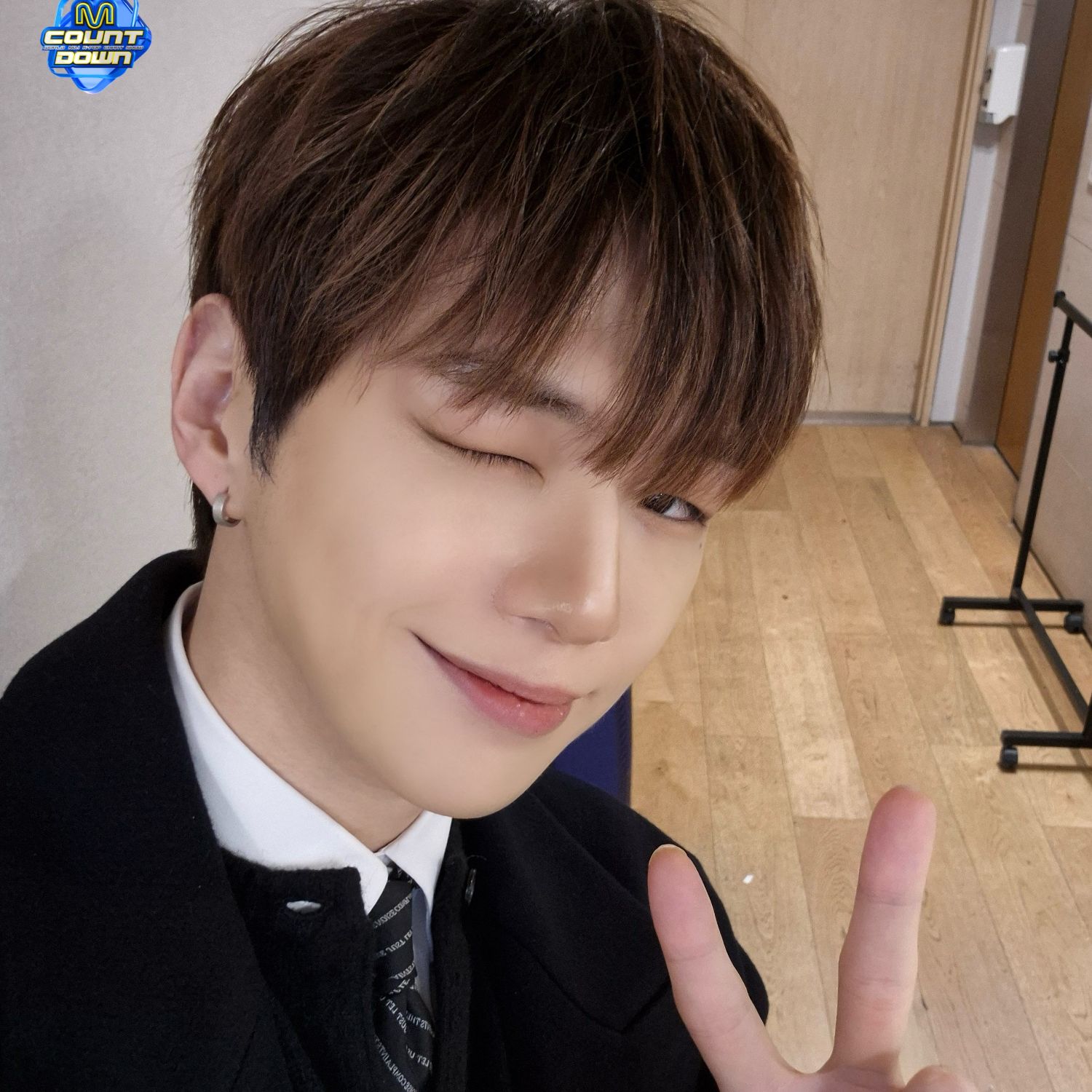 A moment captured by Kang Daniel's fan