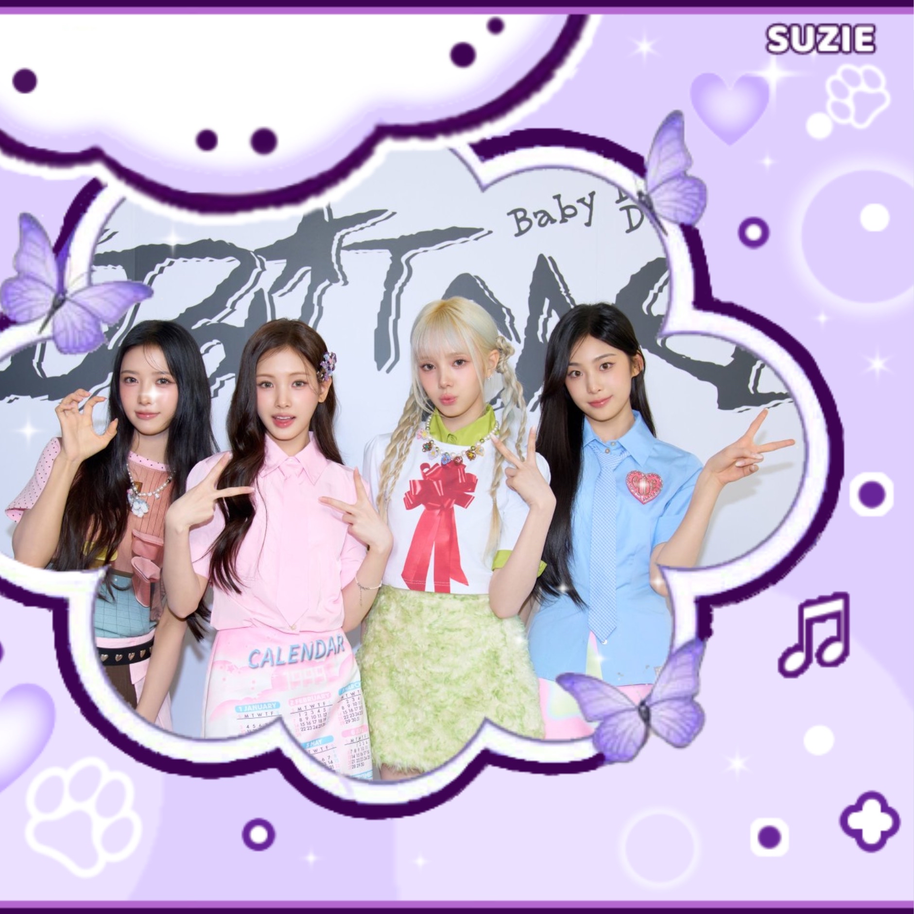 Behind-the-scenes cut of Baby DONT Cry