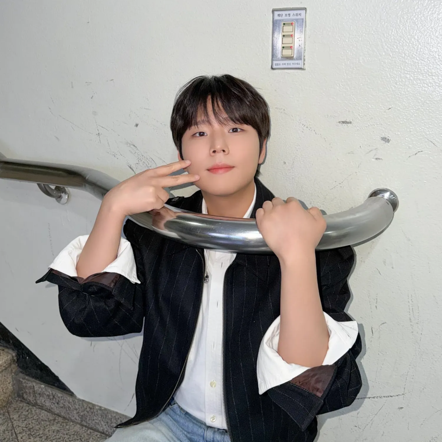 Behind-the-scenes cut of Jung Seunghwan