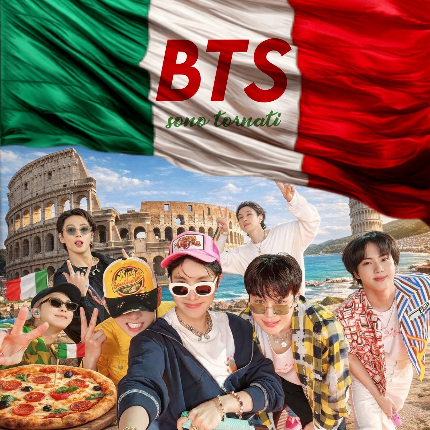 방탄소년단의 비하인드 컷