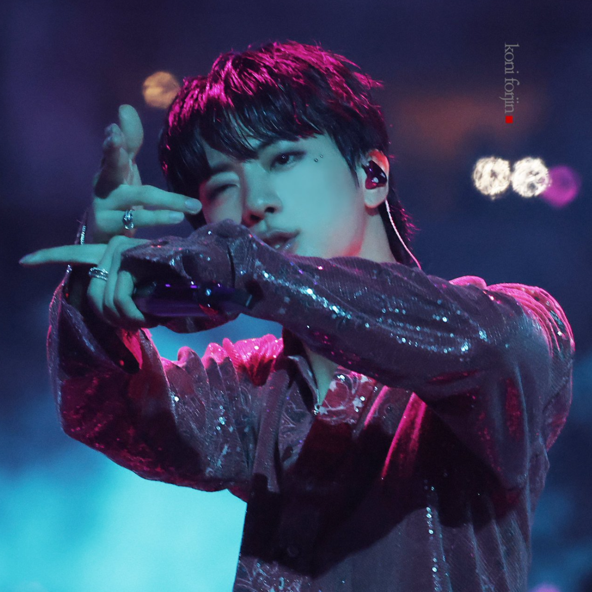 Potret di balik layar Jin (BTS)
