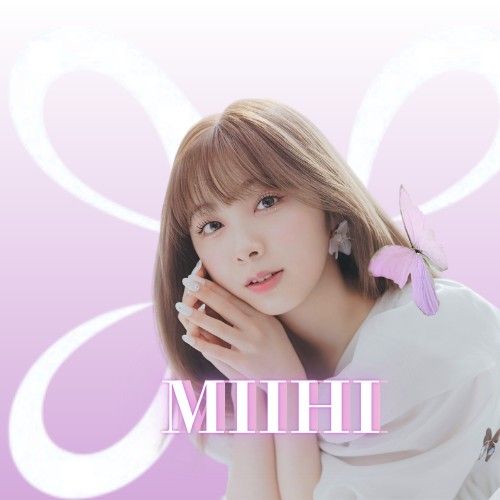 Recent activity shot of Miihi (NiziU)