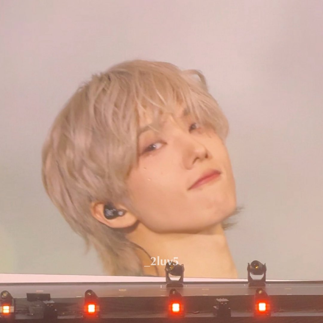 A moment captured by Jisung (NCT DREAM)'s fan